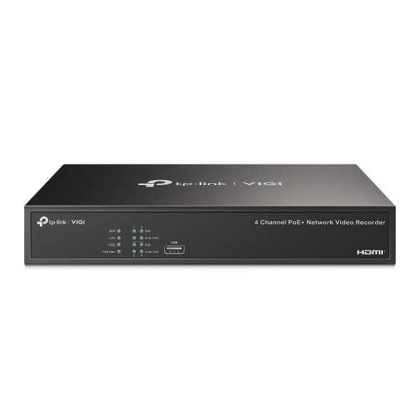 VIGI 4 Channel PoE+ Network Video Recorder